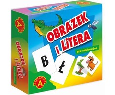 Alexander Žaidimas su paveikslėliais ir raidėmis