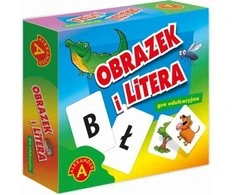 Alexander Žaidimas su paveikslėliais ir raidėmis