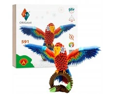 Alexander 3D origami kūrybinis rinkinys – Parrot ZA6074