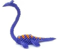 Dėlionė Alexander Origami 3D Plesiosaurus 312 popieriaus elementų rinkinys