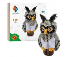 Alexander 3D origami kūrybinis rinkinys – Pelėda ZA6073