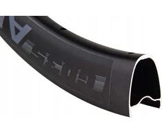 Alexrims ALEXRIMS GD35 žvyro ratlankis 700x32 skylės. Tubeless Ready H. diskas juodas (NAUJAS)