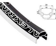Alexrims Siena mtb EN24 29 "x32 otw. Tūbelės Paruoštos H.display dangtelis (ALX- EN2429)