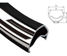Alexrims SC PRO mtb 29 "x32otw. Tubulas paruoštas H.atskleistas juoda (ALX- SC- PRO- 2928)