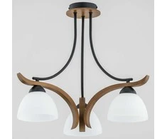 Alfa Bafia pakabinamas šviestuvas 2612340/65 lubinis šviestuvas 3x60W E27 juoda/ruda