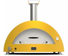 Alfa Forni Moderno 5 Pizza Hybrid Ugnies geltona