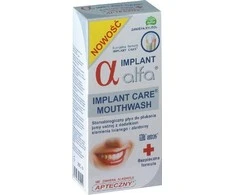 Alfa Implant Dental burnos skalavimo skystis žmonėms po implantologinių procedūrų
