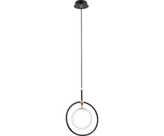 Alfac pakabinamas šviestuvas Alfa Akira 60928 pakabinamas šviestuvas 1x40W E14 balta/juoda
