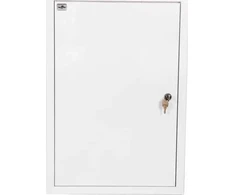 Alfako Apžiūros durys su spyna 400x400mm RAL 9003 SP 400/400