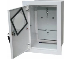 Alfako Metalinė įleidžiama skirstomoji įranga 1x1F užrakto langas RAL 9003 A-RW18