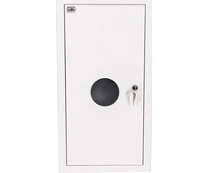 Alfako metalinis įleidžiamas skirstomasis įrenginys 1 X TL 3F elektroniniam skaitikliui + 11 apsaugų užrakto langelis RAL 9003A-RW12E