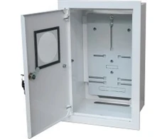 ALFAKO A-RW19 Įleidžiama spintelė 1x3F, lango užraktas, metalinis IP40 RAL 9003 A-RW19