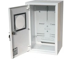 ALFAKO A-RZ19 Paviršinis skaitiklio skirstomasis įrenginys 1x3F užrakto langas RAL 9003A-RZ19