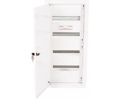 ALFAKO A-RW16 Modulinė skirstomoji plokštė 4x12, įleidžiama į žemę IP40 su užraktu A-RW16