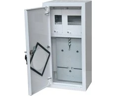 Alfako Metalinis skaitiklis 1x1F su elektroniniu skaitikliu + 6 RAL užraktai 9003A- RZ9E