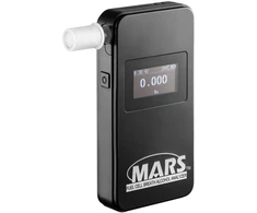 Alkodetektorius Alcovisor Elektrocheminis alkotesteris MARS BT Juodas su spausdintuvu