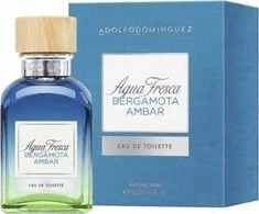 Adolfo Dominguez A D Agua Fresca Bergamota Ambar EDT Purškiklis tualetinis vanduo 120ml