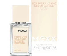 Mexx Forever Classic Never Boring For Her EDT tualetinis vanduo EDT tualetinis vanduo moterims, 15 ml