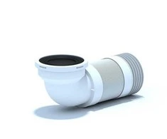 Ani_Plast Unitazo mova Ani Plast K719R, 90°, Ø 115/141 mm