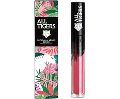 „All Tigers Natural &amp; Vegan Natural Shining“ lūpų blizgis „601 Silence The Critics“, 8 ml