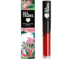 „All Tigers Natural &amp; Vegan Natural Shining“ lūpų blizgis „818 Build Your Empire“, 8 ml
