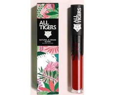 „All Tigers“ natūralūs ir veganiški natūralūs žvilgantys lūpų blizgiai „817 Keep Your Chin Up“, 8 ml