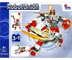 ALLEBLOX Statybiniai blokai Robot AlLEBOX