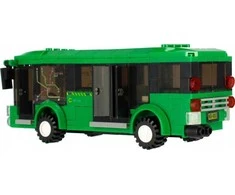 ALLEBLOX Kaladėlės KONSTR ALLEBLOX CITY 221EL 34X27X6 BUS P