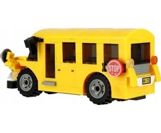 ALLEBLOX Kaladėlės KONSTR ALLEBLOX CITY 242EL 34X27X6 BUS P