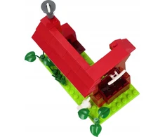 ALLEBLOX Kaladėlės KONSTR ALLEBLOX GIRL DOM 91EL 27X17X5 48
