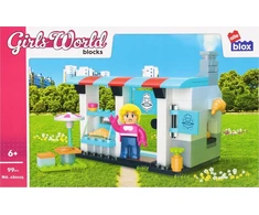 ALLEBLOX Kaladėlės KONSTR ALLEBLOX GIRL CUK 99EL 27X17X5 16