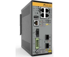 Šakotuvas Allied Telesis 4X 10/100/1000T 2X 1G/10G SFP+ - INDUSTRIAL ETHERNET LAYER 2+ SWI