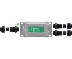 Allnet InLine® PoE++ skirstytuvas lauko sąlygoms, 1 Gb/s, IP67, IK10, maks. 60 W
