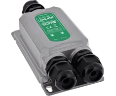 Allnet InLine® PoE++ skirstytuvas lauko sąlygoms, 1 Gb/s, IP67, IK10, maks. 60 W