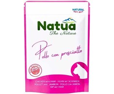 Almo Nature Natua šlapias kačių ėdalas su vištiena ir kumpiu, 70 g