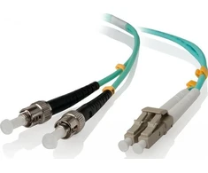 Alogic Alogic Glasfaserkabel LC- ST Multi Mode Duplex LSZH OM4 2m