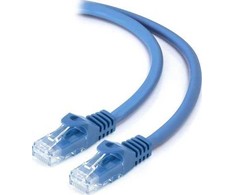 Alogic Alogic Patchkabel Cat6 2x RJ45 LSZH 1.0m blau