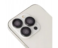 TFO Objektyvo apsauginių stikliukų rinkinys Samsung Galaxy S25 Ultra, juodas rėmelis (5 vnt.)