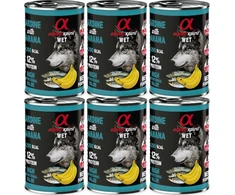 ALPHA SPIRIT WET Sardinės su bananais - šlapias šunų maistas - 400g