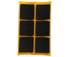 Padukai baldų gum.30x30mm.6vnt Haushalt