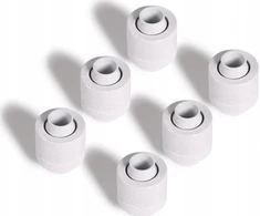 Alphacool Eiszapfen 13/10 mm įsukama jungtis G1/4, 6 pak. – baltas