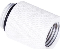 Alphacool Eiszapfen ilgintuvas 20 mm G1/4 moteriškas iki G1/4 vyriškas – baltas