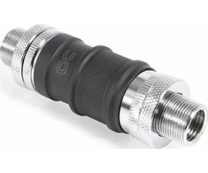 „Alphacool ES“ greito atjungimo jungtis, BLH1A komplektas, vidinė-vidinė, su pertvarine jungtimi