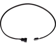 Alphacool fan cable 4-pin to 4-pin extension 60cm – juodas