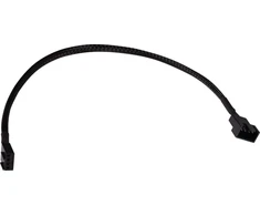 Alphacool fan cable 4-pin to 4-pin extension 30cm – juodas