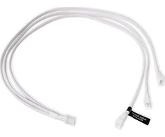 Alphacool Y-Splitter 4-pin to 3x 4-pin PWM 60cm – baltas