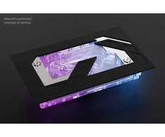Alphacool Apex Distroplate Dark Base Pro 901 ARGB su pompą Apex juoda