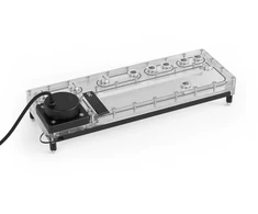 „Alphacool Core Distroplate 240 Links V.2“ su D5 „Apex“ siurbliu, skirtas D5/DDC