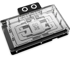 Alphacool branduolių „GeForce RTX 5080 Reference GPU Vanduo“ aušintuvas, ARGB, su galine plokšte · akrilas