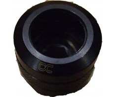 „Alphacool Eiszapfen Pro“ jungtis, 16 mm kietas vamzdelis, G1/4 colio, juodas